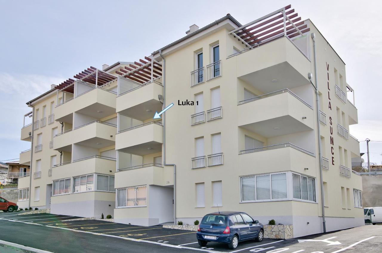 Apartments Luka - Villa Sunce Сень Екстер'єр фото
